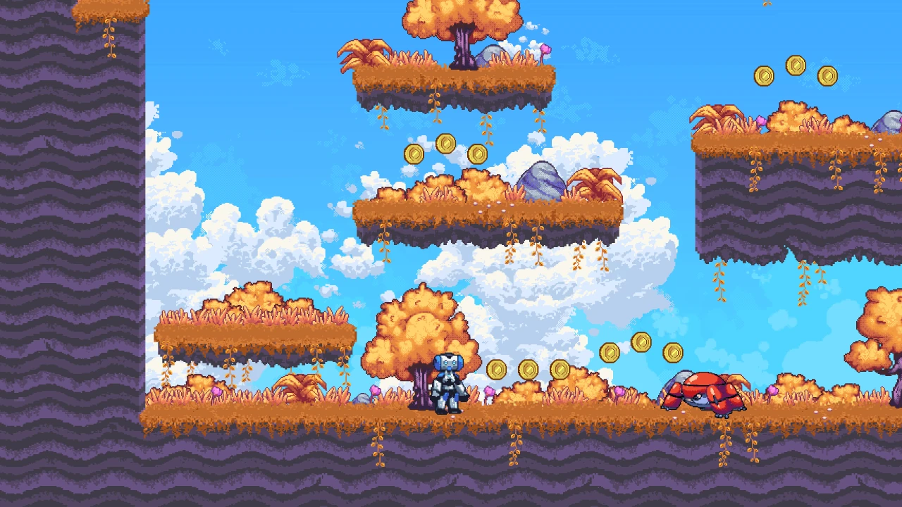 Sky Ruins — Pixel-art jumps across floating islands